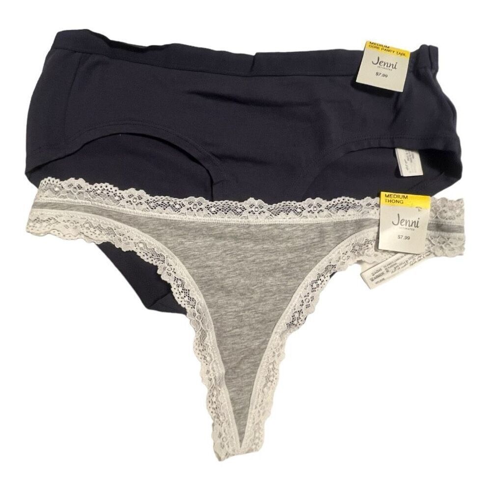 Jenni Thongs/Bikini 2 Pieces Sz Medium